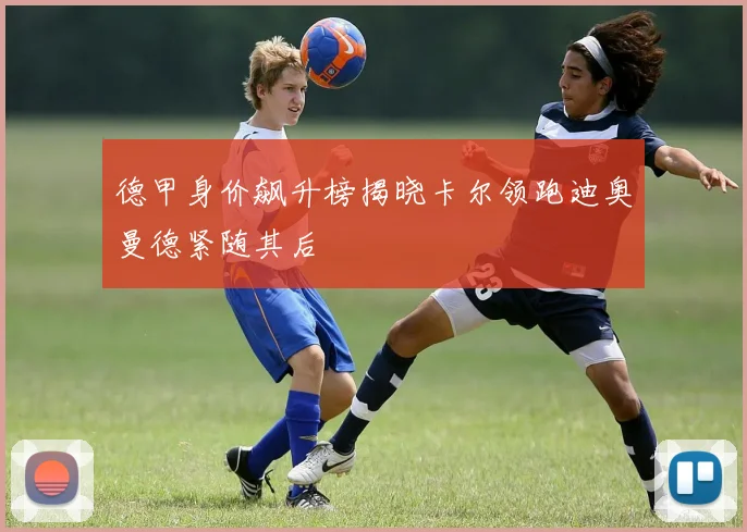 德甲身价飙升榜揭晓卡尔领跑迪奥曼德紧随其后